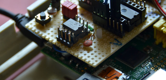 Raspberry PI test LED